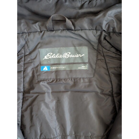 Eddie Bauer Jacket Womens Large Grey First Ascent Weatheredge Plus Rain Coat - Picture 8 of 11